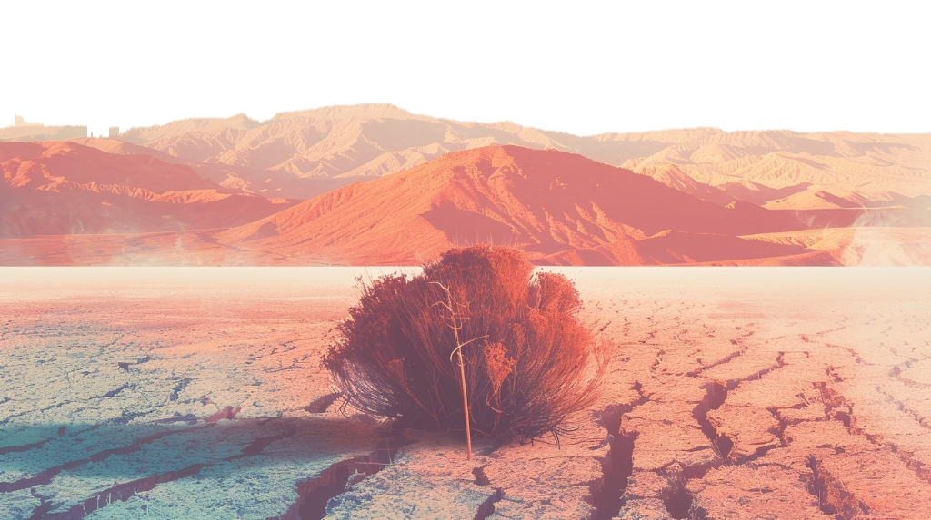 Desert horizon background image