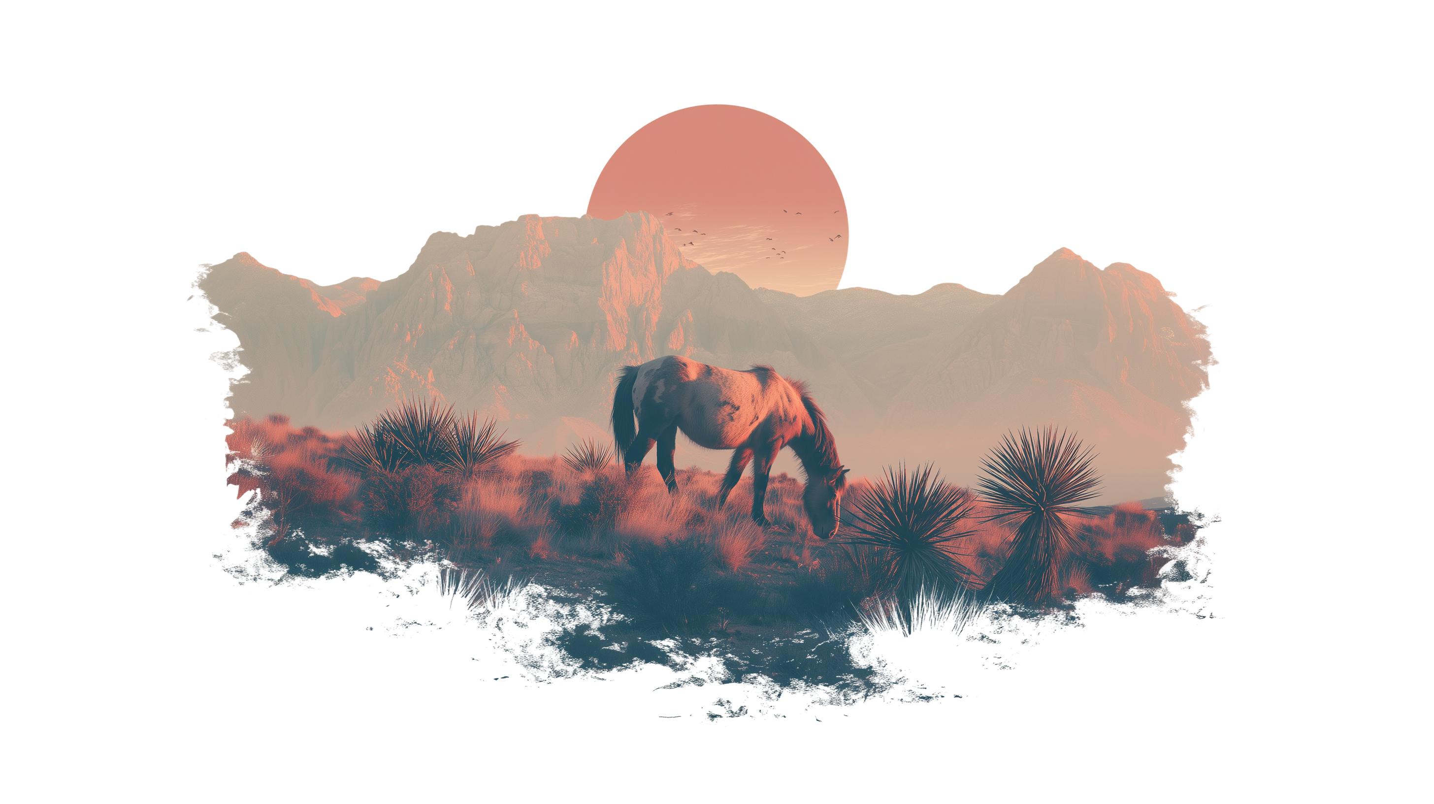 Red Rock Desert Landscape